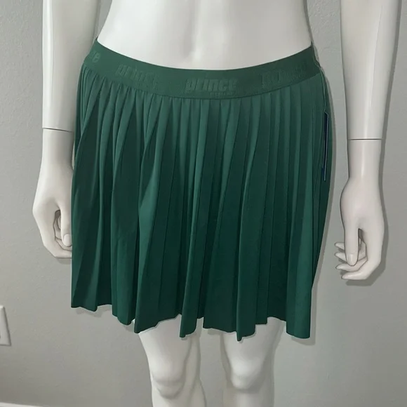 Prince x Target pickleball collection green pleated skirt skort S M L - Picture 3 of 11
